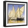 White Sails II-Jaume Laporta-Framed Giclee Print