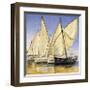 White Sails II-Jaume Laporta-Framed Giclee Print