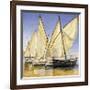 White Sails II-Jaume Laporta-Framed Giclee Print