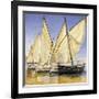 White Sails II-Jaume Laporta-Framed Giclee Print