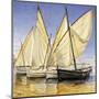 White Sails II-Jaume Laporta-Mounted Giclee Print