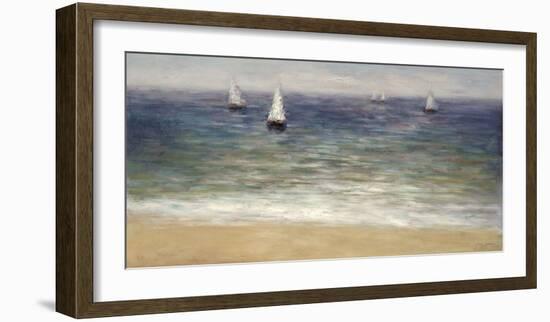 White Sails-John Young-Framed Giclee Print