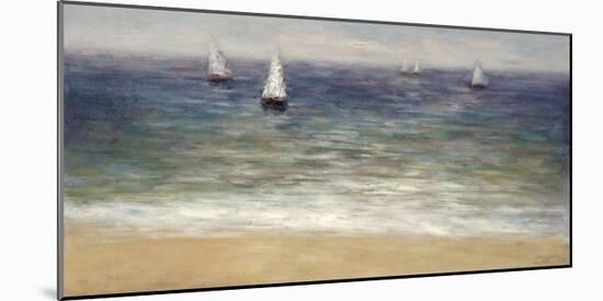 White Sails-John Young-Mounted Giclee Print