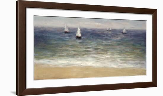 White Sails-John Young-Framed Giclee Print