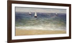 White Sails-John Young-Framed Giclee Print