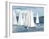 White Sails-Sally Swatland-Framed Art Print