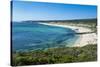 White Sand and Turquoise Water Near Margaret River, Western Australia, Australia, Pacific-Michael Runkel-Stretched Canvas