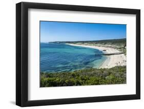 White Sand and Turquoise Water Near Margaret River, Western Australia, Australia, Pacific-Michael Runkel-Framed Photographic Print