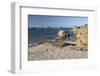 White Sand Beach and Pink Rocks, Cote De Granit Rose-Stuart Black-Framed Photographic Print