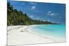 White sand beach and turquoise water, Sun Island Resort, Nalaguraidhoo island, Ari atoll, Maldives,-Michael Runkel-Mounted Photographic Print