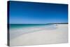 White Sand Beach and Turquoise Waters-Michael-Stretched Canvas