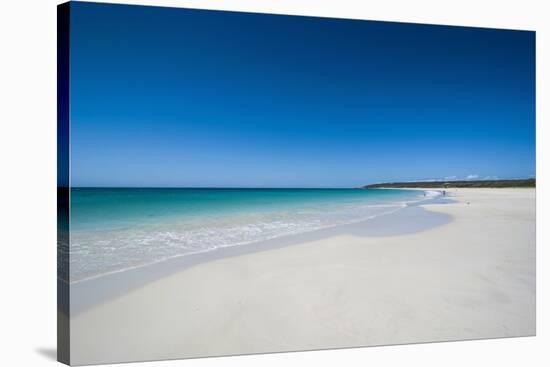 White Sand Beach and Turquoise Waters-Michael-Stretched Canvas