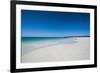 White Sand Beach and Turquoise Waters-Michael-Framed Photographic Print