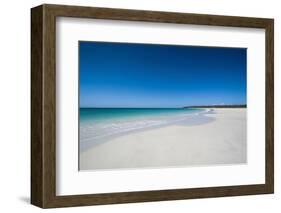 White Sand Beach and Turquoise Waters-Michael-Framed Photographic Print