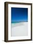 White Sand Beach and Turquoise Waters-Michael-Framed Photographic Print