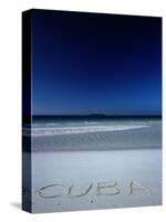 White Sand Beach at Cayo Coco Keys, Ciego De Avila, Cuba-Alfredo Maiquez-Stretched Canvas
