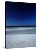 White Sand Beach at Cayo Coco Keys, Ciego De Avila, Cuba-Alfredo Maiquez-Stretched Canvas