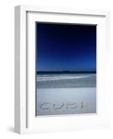 White Sand Beach at Cayo Coco Keys, Ciego De Avila, Cuba-Alfredo Maiquez-Framed Photographic Print