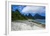 White Sand Beach at Ofu Island, Manu'A Island Group, American Samoa, South Pacific-Michael Runkel-Framed Photographic Print