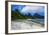 White Sand Beach at Ofu Island, Manu'A Island Group, American Samoa, South Pacific-Michael Runkel-Framed Photographic Print
