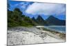 White Sand Beach at Ofu Island, Manu'A Island Group, American Samoa, South Pacific-Michael Runkel-Mounted Photographic Print