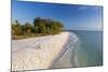 White Sand Beach at Sunset on Sanibel Island, Florida, USA-Chuck Haney-Mounted Photographic Print