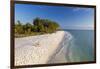 White Sand Beach at Sunset on Sanibel Island, Florida, USA-Chuck Haney-Framed Photographic Print