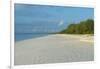 White sand beach at sunset, Ouvea, Loyalty Islands, New Caledonia, Pacific-Michael Runkel-Framed Photographic Print