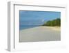 White sand beach at sunset, Ouvea, Loyalty Islands, New Caledonia, Pacific-Michael Runkel-Framed Photographic Print