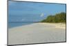 White sand beach at sunset, Ouvea, Loyalty Islands, New Caledonia, Pacific-Michael Runkel-Mounted Photographic Print