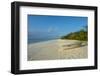 White sand beach at sunset, Ouvea, Loyalty Islands, New Caledonia, Pacific-Michael Runkel-Framed Photographic Print