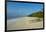 White sand beach at sunset, Ouvea, Loyalty Islands, New Caledonia, Pacific-Michael Runkel-Framed Photographic Print