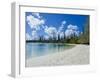 White Sand Beach, Bay de Kanumera, Ile Des Pins, New Caledonia, Melanesia, South Pacific, Pacific-Michael Runkel-Framed Photographic Print