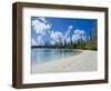 White Sand Beach, Bay de Kanumera, Ile Des Pins, New Caledonia, Melanesia, South Pacific, Pacific-Michael Runkel-Framed Photographic Print