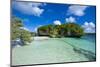 White Sand Beach, Bay De Kanumera, Ile Des Pins, New Caledonia, Melanesia, South Pacific-Michael Runkel-Mounted Photographic Print