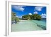 White Sand Beach, Bay De Kanumera, Ile Des Pins, New Caledonia, Melanesia, South Pacific-Michael Runkel-Framed Photographic Print