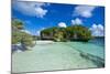 White Sand Beach, Bay De Kanumera, Ile Des Pins, New Caledonia, Melanesia, South Pacific-Michael Runkel-Mounted Photographic Print