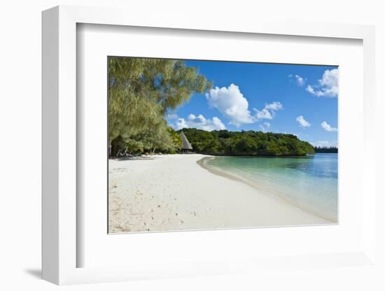 White Sand Beach, Bay De Kanumera, Ile Des Pins, New Caledonia, Melanesia, South Pacific-Michael Runkel-Framed Photographic Print