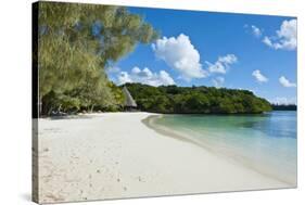 White Sand Beach, Bay De Kanumera, Ile Des Pins, New Caledonia, Melanesia, South Pacific-Michael Runkel-Stretched Canvas