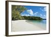 White Sand Beach, Bay De Kanumera, Ile Des Pins, New Caledonia, Melanesia, South Pacific-Michael Runkel-Framed Photographic Print