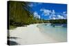 White Sand Beach, Bay De Kanumera, Ile Des Pins, New Caledonia, Melanesia, South Pacific-Michael Runkel-Stretched Canvas