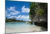 White Sand Beach, Bay De Kanumera, Ile Des Pins, New Caledonia, South Pacific-Michael Runkel-Mounted Photographic Print