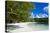 White Sand Beach, Bay De Kanumera, Ile Des Pins, New Caledonia, South Pacific-Michael Runkel-Stretched Canvas