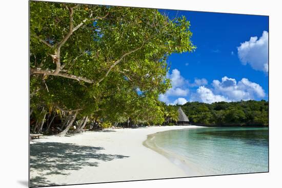 White Sand Beach, Bay De Kanumera, Ile Des Pins, New Caledonia, South Pacific-Michael Runkel-Mounted Premium Photographic Print