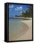 White Sand Beach, Bridgetown, Barbados, West Indies, Caribbean, Central America-Angelo Cavalli-Framed Stretched Canvas