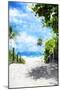 White Sand Beach II - In the Style of Oil Painting-Philippe Hugonnard-Mounted Giclee Print