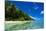 White Sand Beach in Turquoise Water in the Ant Atoll, Pohnpei, Micronesia-Michael Runkel-Mounted Photographic Print