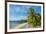 White sand beach, Kosrae, Federated States of Micronesia, South Pacific-Michael Runkel-Framed Photographic Print