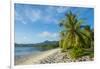 White sand beach, Kosrae, Federated States of Micronesia, South Pacific-Michael Runkel-Framed Photographic Print