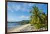 White sand beach, Kosrae, Federated States of Micronesia, South Pacific-Michael Runkel-Framed Photographic Print